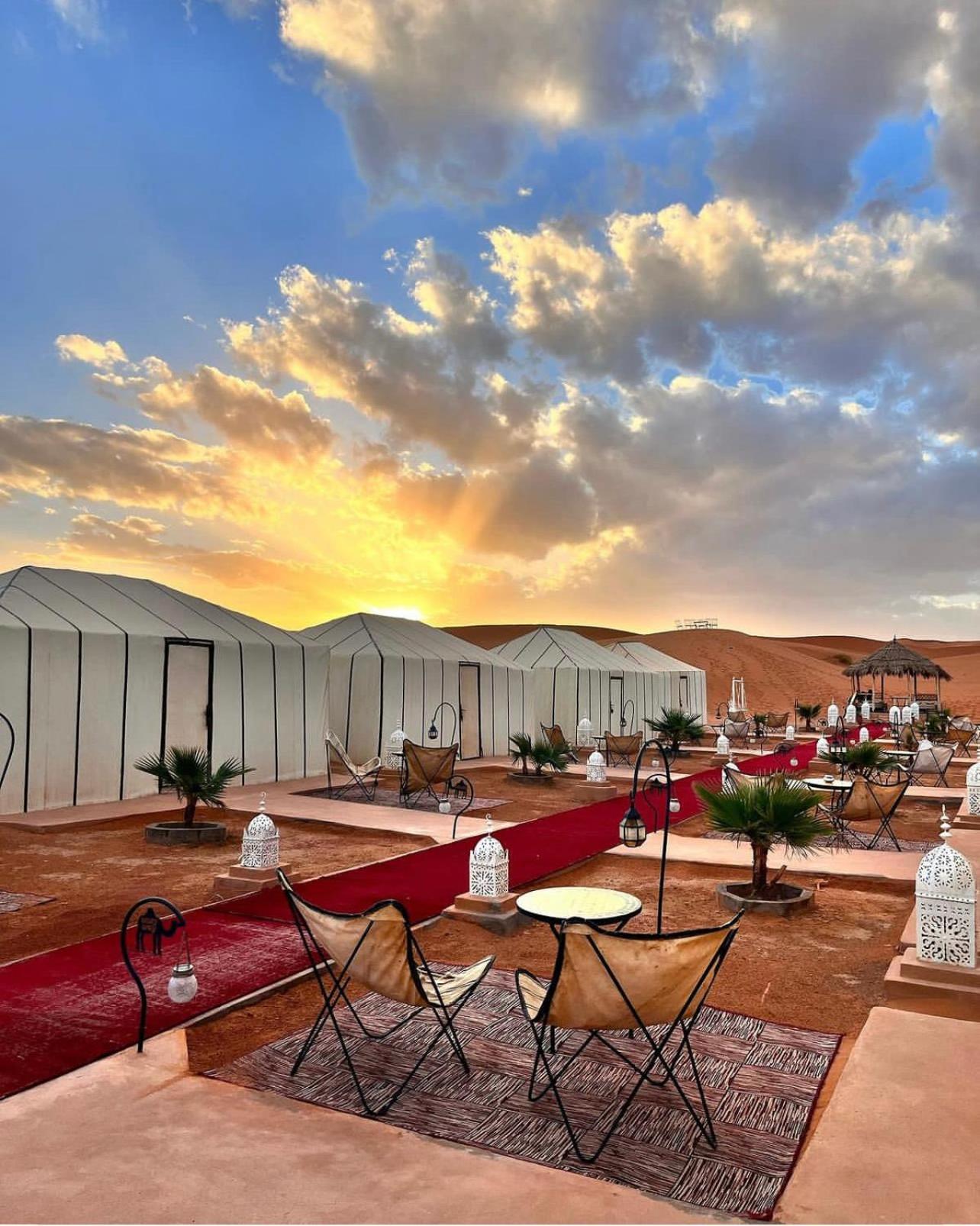 Отель Luxury Camp Of Dar Morocco Мерзуга Экстерьер фото